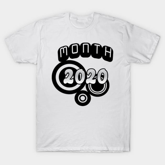 Month Perfect Number T-Shirt by Hashop